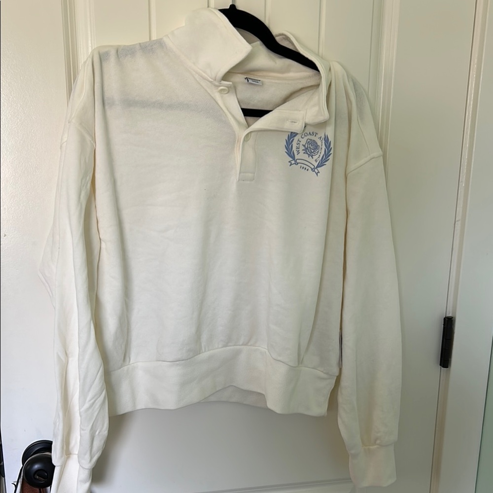 White Pullover Sweater